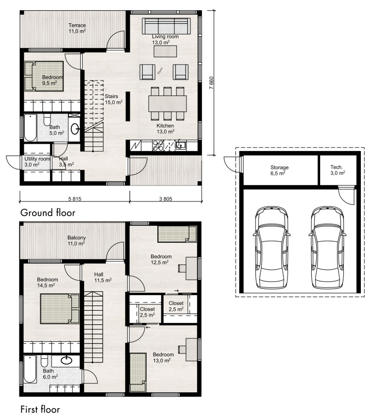 Artic Urban 124 floorplan v2