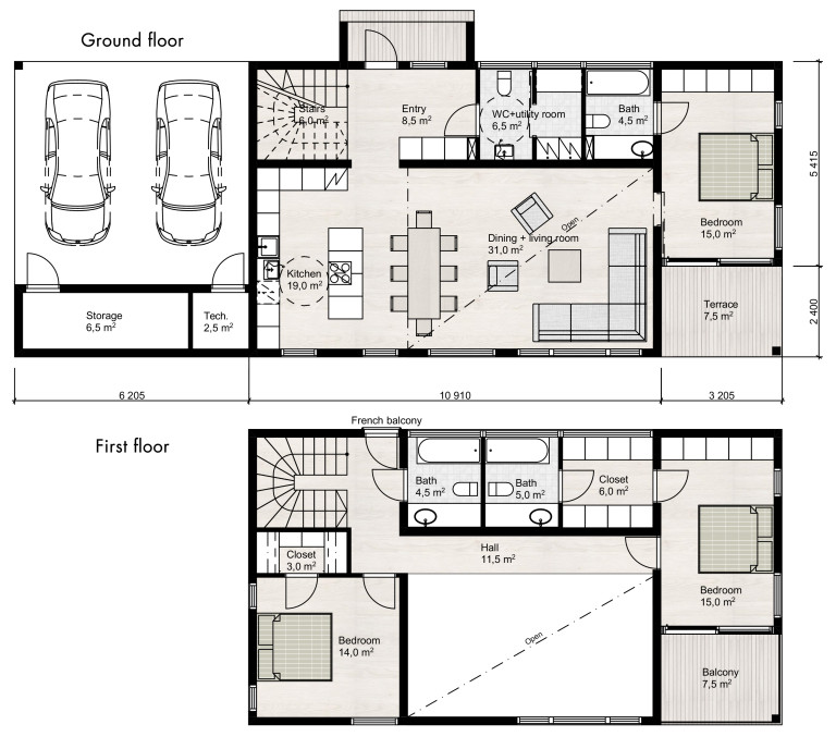 Artic Urban 150 floorplan v2